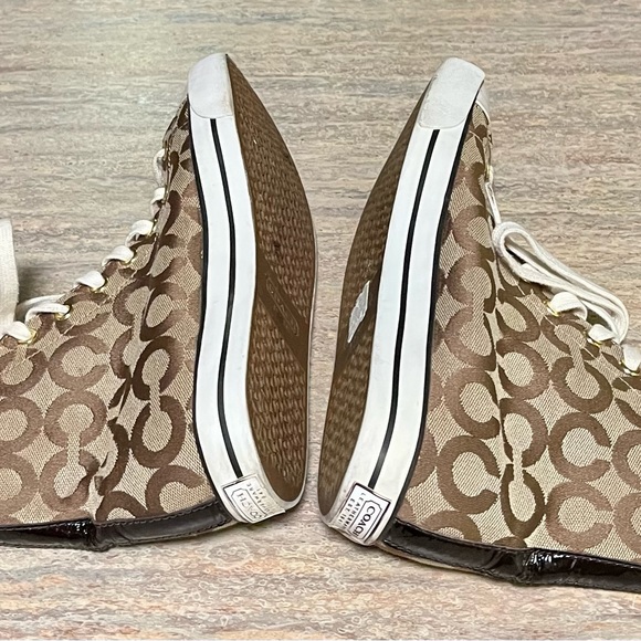 Coach Cardinal high top sneakers - Picture 12 of 16